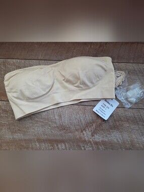Bandeau Bra With Removable Straps